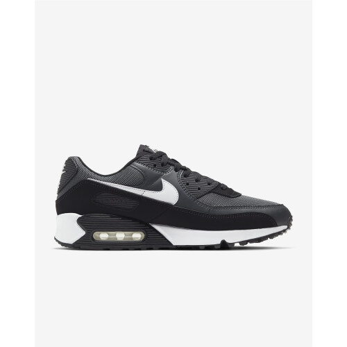 Nike (41) Nike AIR MAX 90 Herren Fashion Sneaker Eisen Grau