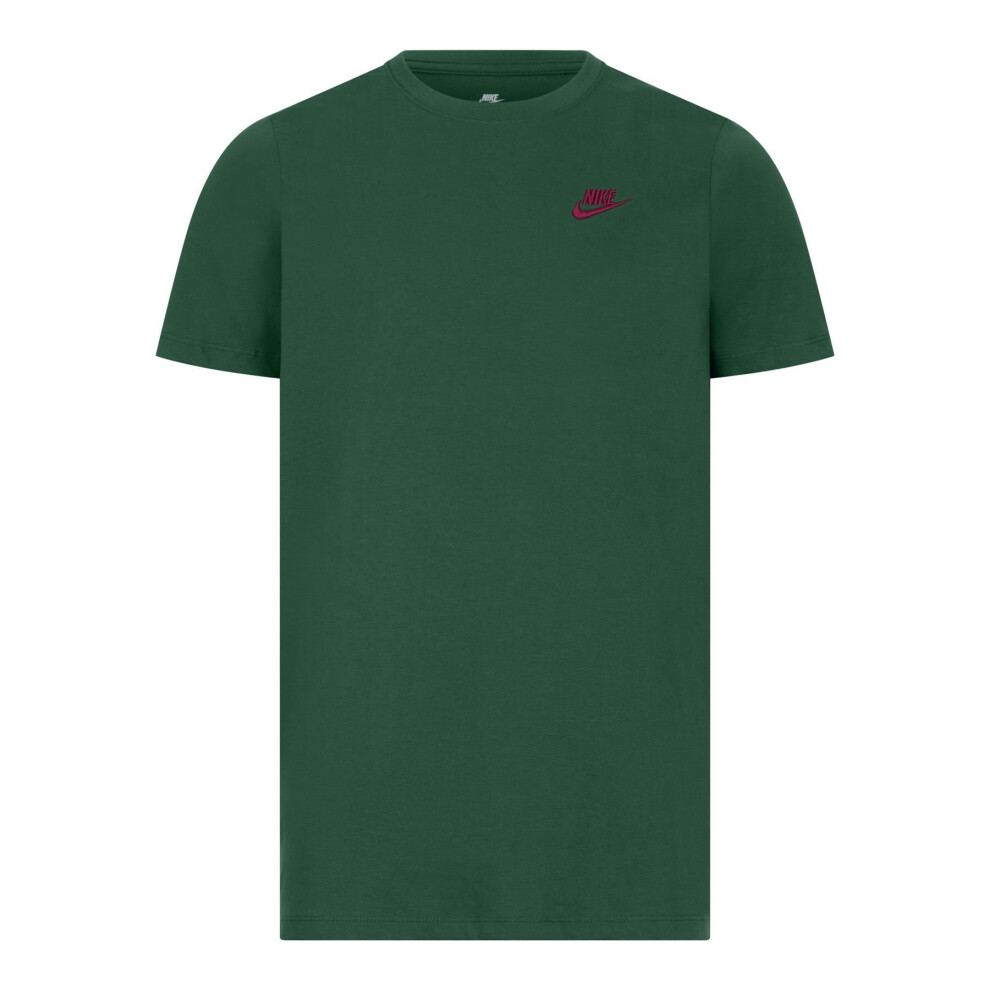 (Small) Nike Sportswear Club T Shirt Gorge Green