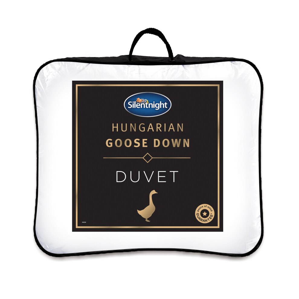 (Double) Silentnight Ultimate Luxury Hungarian Goose Feather & Down Duvet - 10.5 Tog - Double