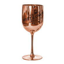 Moet & Chandon Rose Gold Ice Imperial Acrylic Champagne Glasses [x1]