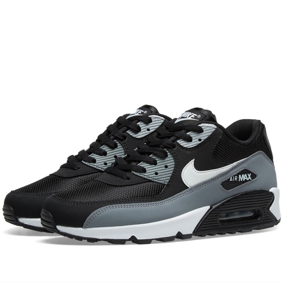 (UK 6) Nike Air Max 90 Essential Trainers Black/White/Grey