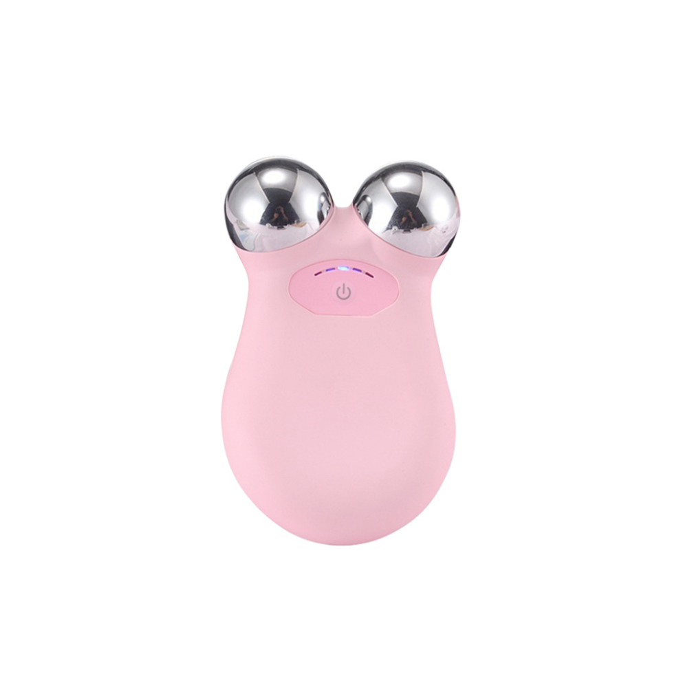 Chronus Red/Light/Pink Microcurrent Facial Device, The Latest Technology, Enhanced Facial Lifting And Skin Tightening Capabilities, Usb(Pink)