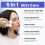 Chronus Microcurrent Red Light Facial Device, Skin Lifting USB White 2