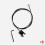 Black Panel Hanging Kits for Black Picture Rails (Clip rail Gallery systems) 1
