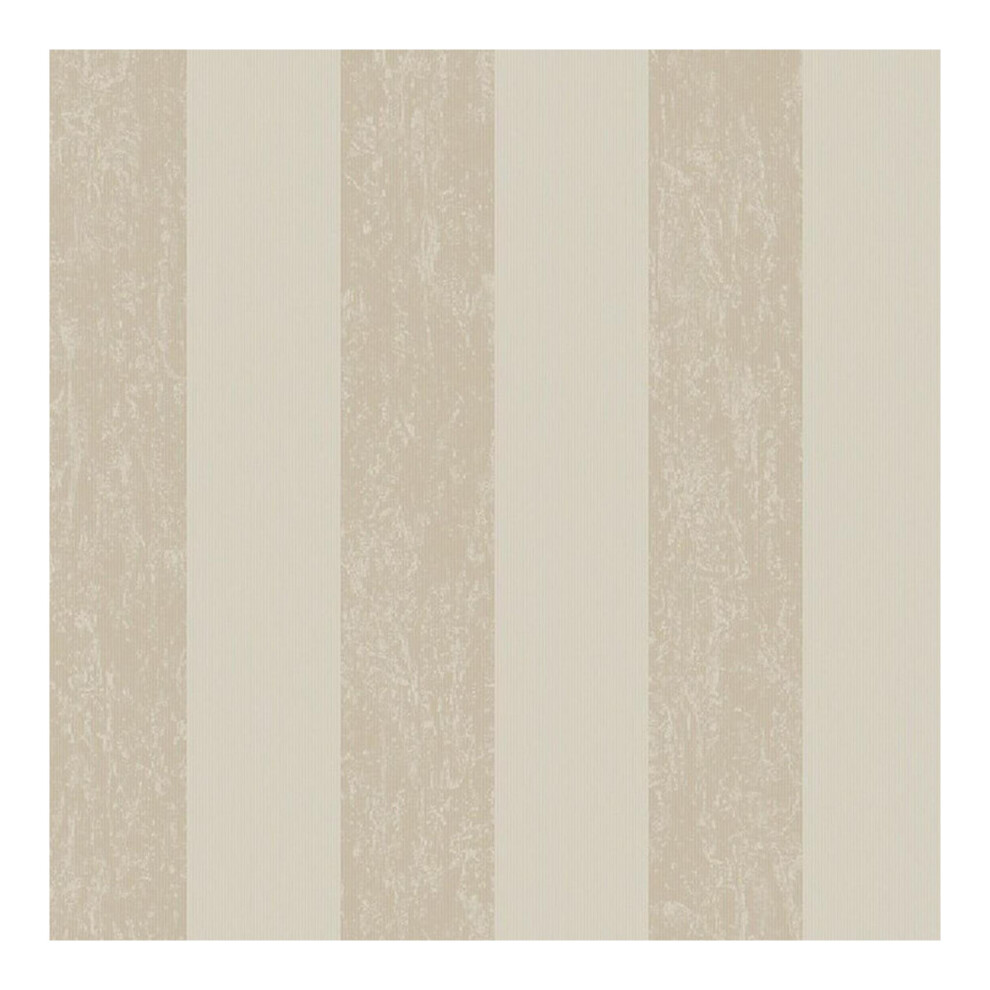 Superfresco Easy Mercury Stripe Champagne Wallpaper