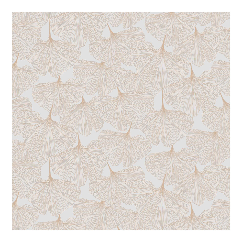 Superfresco Easy Alicia Feather Leaf White Wallpaper