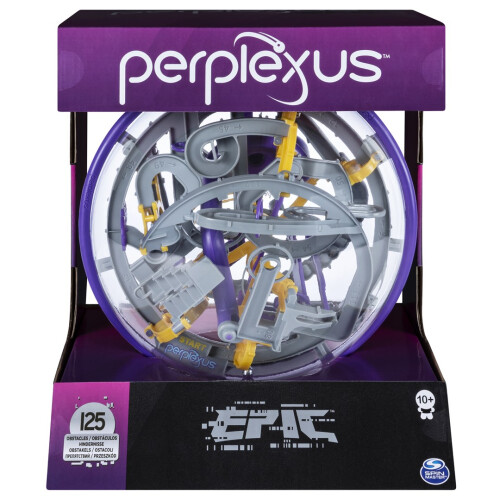 Spin Master Perplexus Epic Labirinto 3D - SPIN MASTER - Viola - Per bambini di 10 anni e oltre - 125 ostacoli