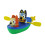 Bluey Bluey Canoe Bluey and Bingo Bath Toy 1
