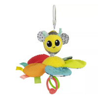 Lamaze Buzzy The Bee Clip and Go Baby Pram Toy