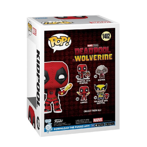 Funko Figurine Funko Pop! - Marvel - Deadpool 3 - 10 cm - Dynamische Pose - Sammlerstück 2