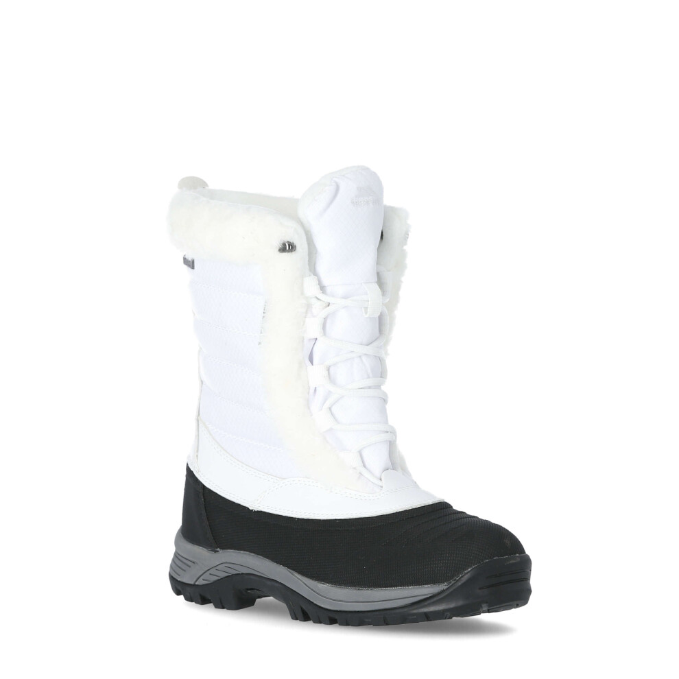 (5, White) Trespass Womens Snow Boots Stalagmite II