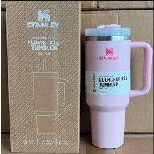 (Rose Quartz) Quencher H2.0 FlowState Insulated Tumbler 40oz