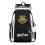 (Black) Harry Potter Hogwarts Large Capacity Waterproof Backpack Computer Bag School Bag 1