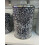 Black Diamond Crushed Biscuit Canister, Tin Kitchen Storage 22cm 2