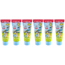 Nickelodeon Bluey Strawberry Children's Fluoride Toothpaste 75ml (x6 Tubes)