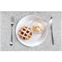 Sparkle Glitter Placemats Washable, Anti-Slip, 29x12cm, Set of 4