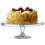 32cm Footed Glass Service Plate Cake Platter Centrepiece Display Stand 3