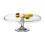 32cm Footed Glass Service Plate Cake Platter Centrepiece Display Stand 7