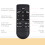 Homcom HOMCOM 1000W/2000W LED Electric Fireplace Automatic Function Remote Timer Safe 7