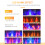 Homcom HOMCOM 1000W/2000W LED Electric Fireplace Automatic Function Remote Timer Safe 5