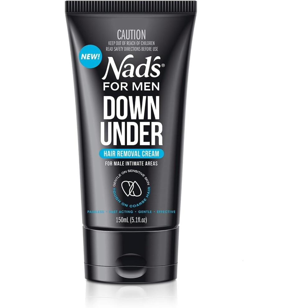 Nad's For Men Down Under Hair Removal Cream for Male Intimate Areas150