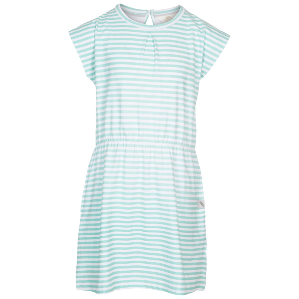 (3-4 Years, Spearmint) Trespass Girls Short Sleeve Dress Mesmerised