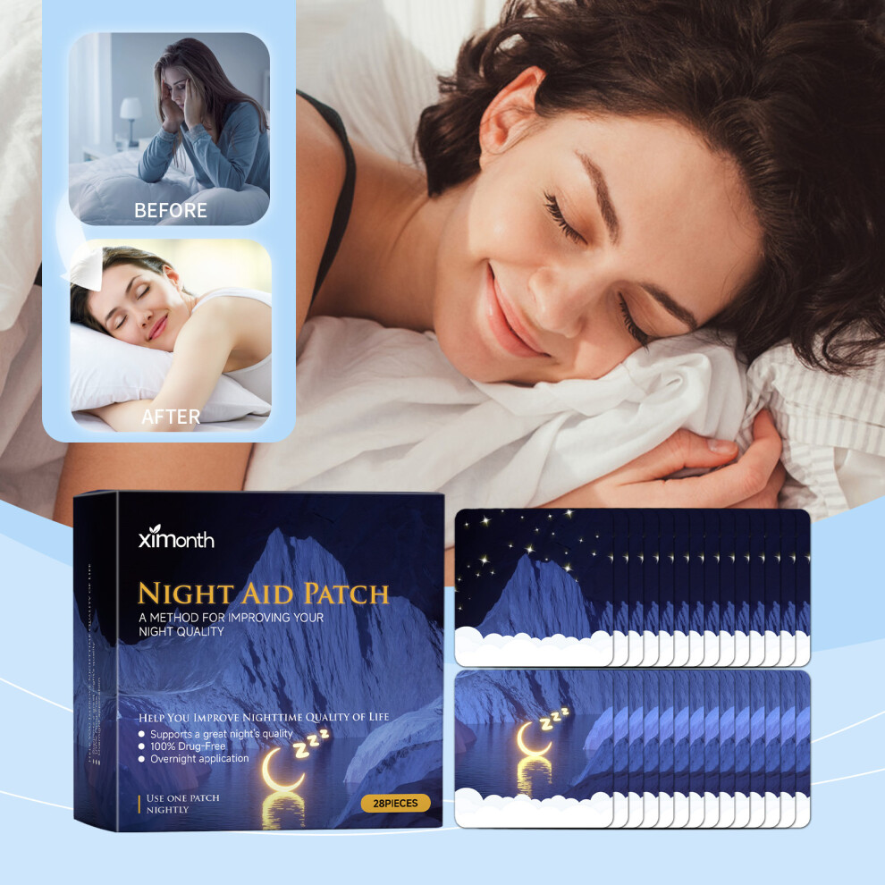 Ximonth Sleep Patches With Herbal Fresh Aroma For Relaxation And Comfort 28 Pieces