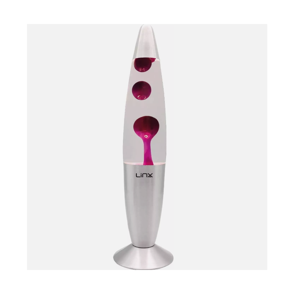 (Clear / Purple	) 16inch Wax Lava Lamp Mood Motion Relaxation Light