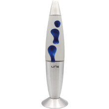 (Clear / Blue) 16inch Wax Lava Lamp Mood Motion Relaxation Light