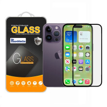For Apple iPhone 16 Pro Max Full Cover Tempered Glass Screen Protector