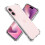 (Black) For Apple iPhone 16 Plain Silicone Gel Phone Case Cover 8
