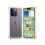 (Clear) For Apple iPhone 16 Pro Max Plain Silicone Gel Phone Case Cover 4