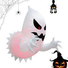 Inflatable Ghost Outdoor Scary Flying Ghost Halloween Window Decor Blow Up Inflatable Halloween Party Outside Indoor