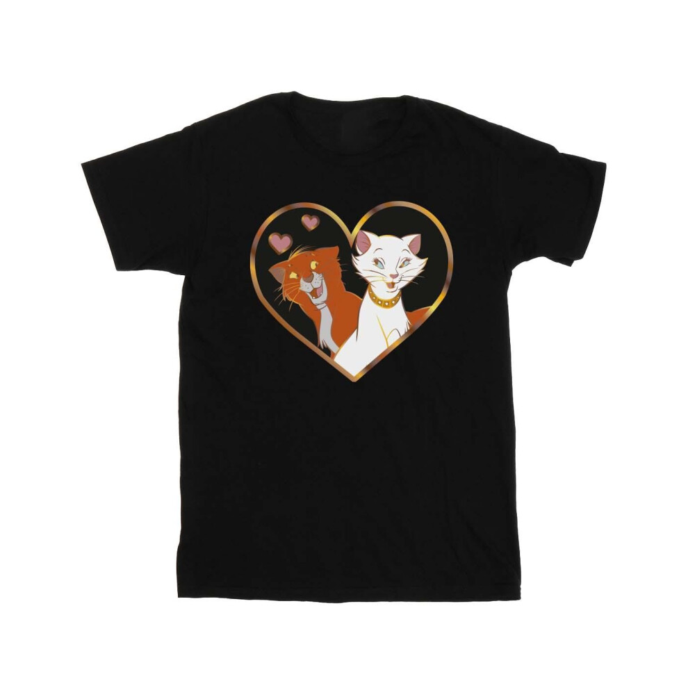 The Aristocats Heart Cotton Boyfriend T-Shirt