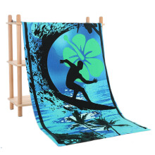 (Style D) Large Extra Striped Microfibre Lightweight Beach Towel Dry Travel Towel Articles