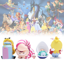 4pics Alice In Wonderland Pvc Model Toy Doll Desktop Ornament Gift Collection