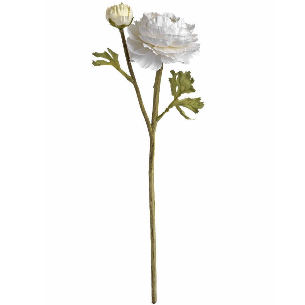 Hill Interiors Artificial Ranunculus Spray