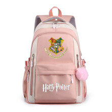 (Pink) Hogwarts Harry Potter Large Capacity Waterproof Backpack Computer Bag School Bag