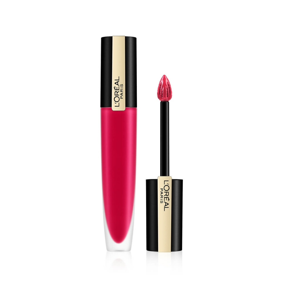 L'Oreal Paris Rouge Signature Matte Lipgloss - 114 I Represent