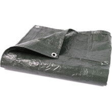 (Green, 3x3M) Tarpaulin Waterproof Heavy Duty Multipurpose cover