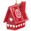 (Red) Kashmiri Wooden House Decorations - Assorted 1