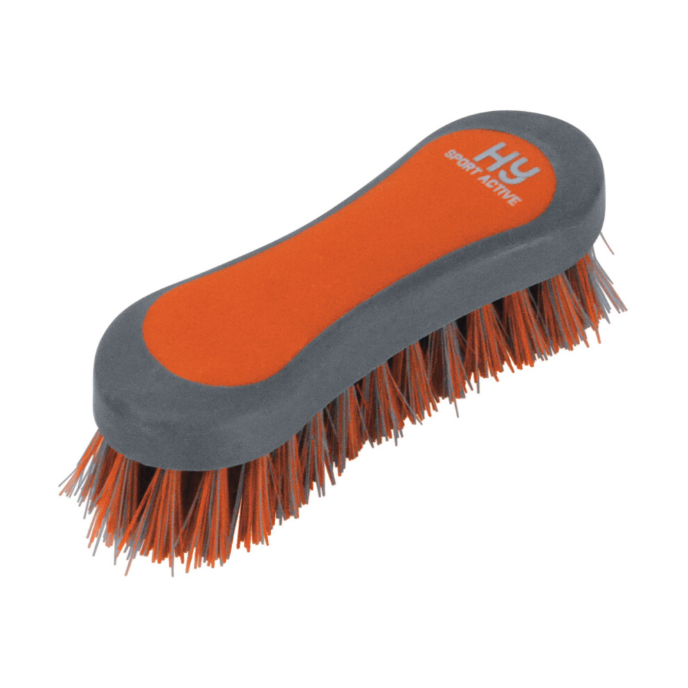 (One Size, Terracotta) HySHINE Active Groom Face Brush-image-OPC-PF65559-NEW
