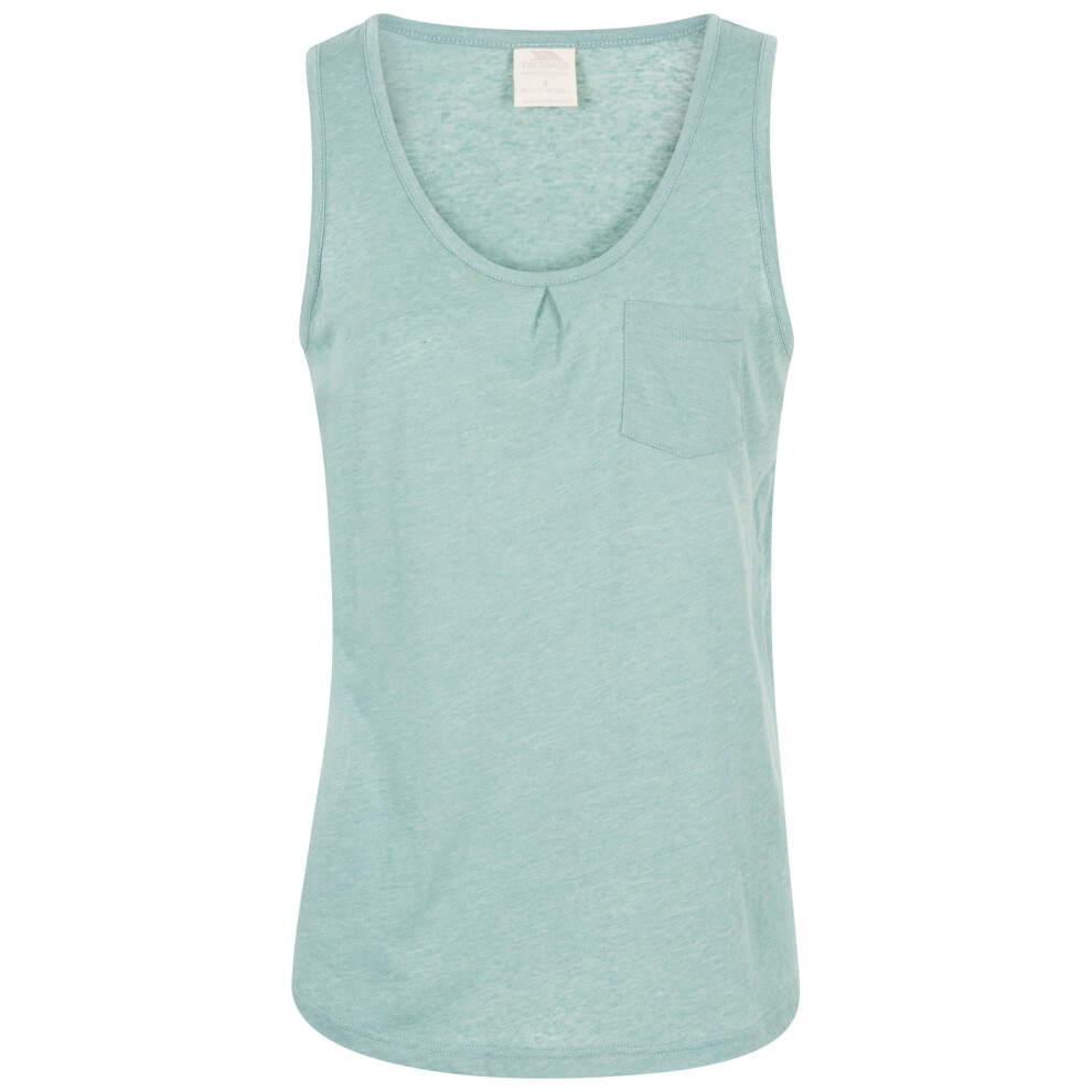 (16, Teal Mist Marl) Trespass Womens Vest Top Sleeveless Fidget