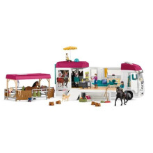 Camping-Car Paardrijden, schleich 42619 PAARDEN CLUB - set, 227 onderdelen, vanaf 5 jaar