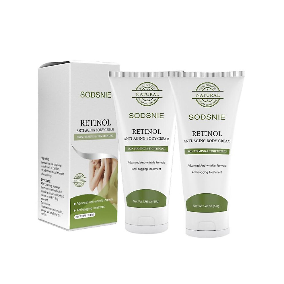 2pcs SODSNIE Retinol Anti-Aging Body Cream Body Care Anti-Wrinkle Anti-Cellulite