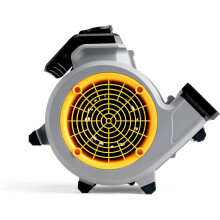 Floor Fan - Low Noise, 3 Speed Settings Portable Blower and Dryer - Energy Efficient Compact Design - Great for Ventilation