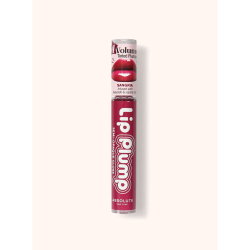 Absolute Beauty Lip Plump Semi-Opaque Gloss Sangria