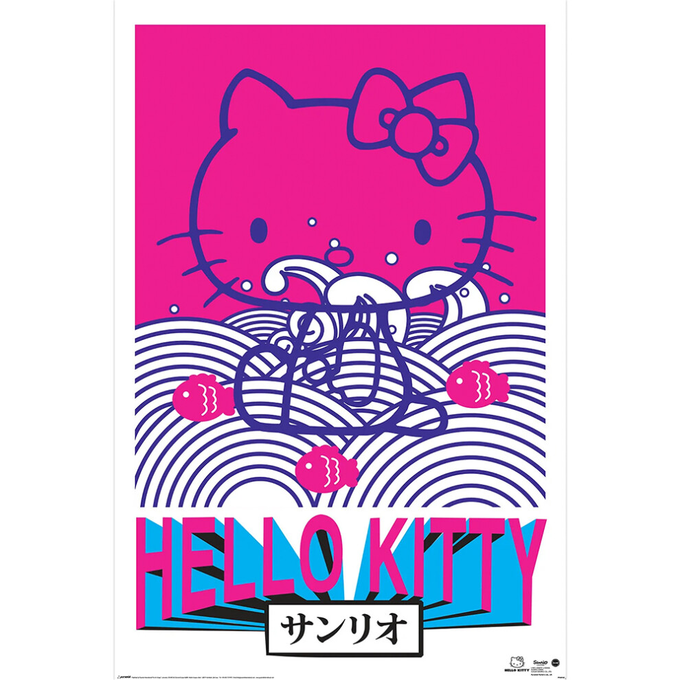 Hello Kitty Tokyo Rebel Maxi Poster