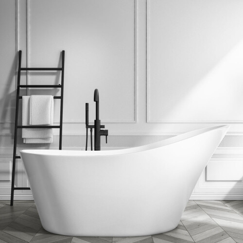 Trinity Freestanding Modern Slipper Bath 1700 x 720mm 1
