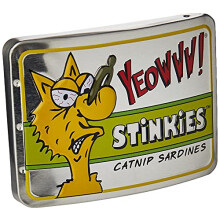 YEOWWW,Multi - 3 stinkies catnip sardines in can - 1 piece